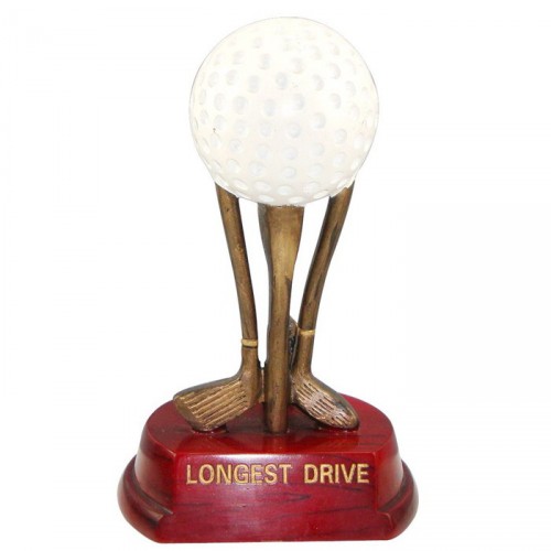 Figur eines Golfballs exklusiv für Sie gefertig inklusive Wunschgravur