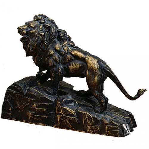 Figur eines Löwen mit Widmung in Hochwertigem Design inkl. Wunschgravur