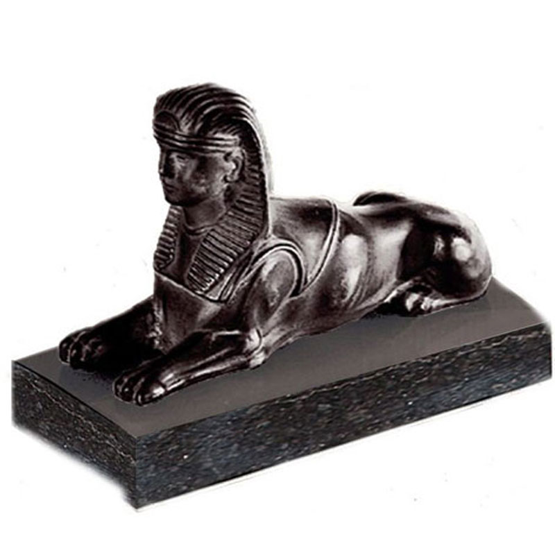 Hochwertige Figur der ägyptischen Sphinx von Gizeh als Geschenk oder Deko inklusive Ihrer Wunschgravur im Sockel
