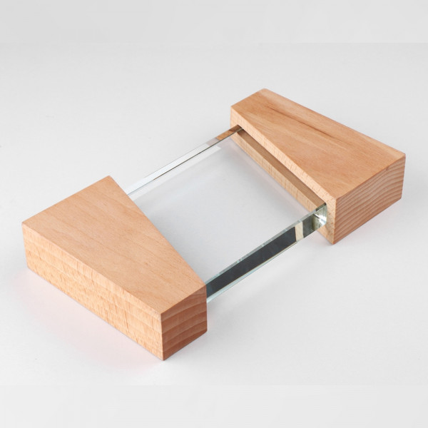 Kristall Glas Trophäe Nature Birte