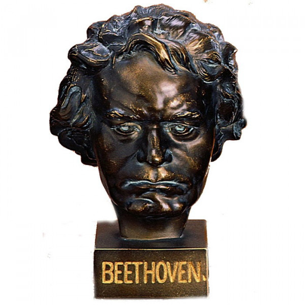 Exklusive Figur Kopf Beethoven