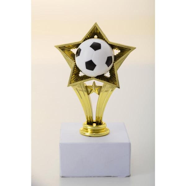 Komplettfigur Fussball Pokal