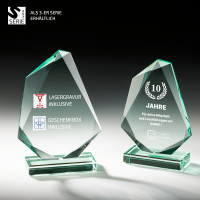 Glastrophäe Bergkristall