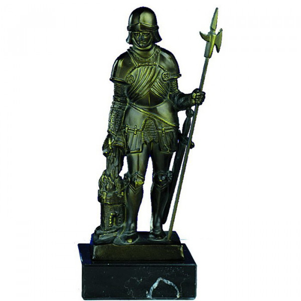 Klassische Figur St Florian Schutzpatron Feuerwehr Ehrung Trophäe