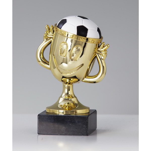 Fussballtrophäe Funny-Cup Pokal