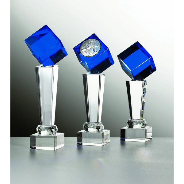 Würfel klar Sockel Noblesseglas Trophäe Veronica