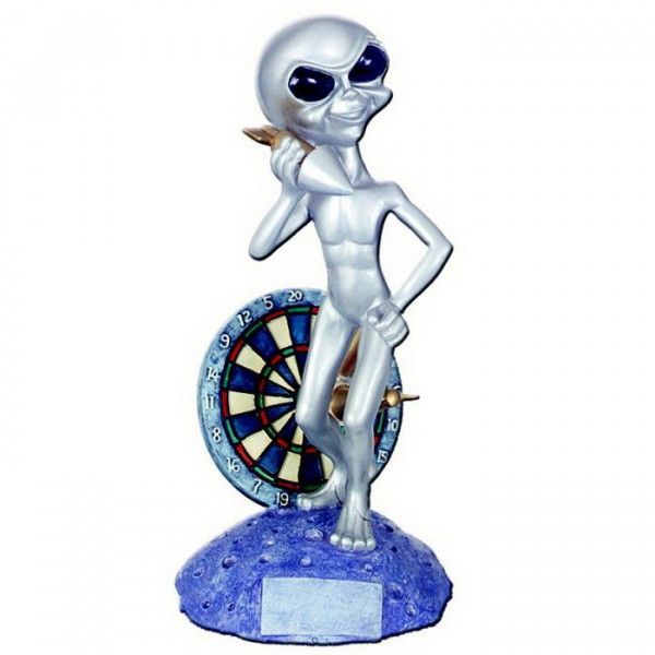 Sportfigur Alien Dart Scheibe