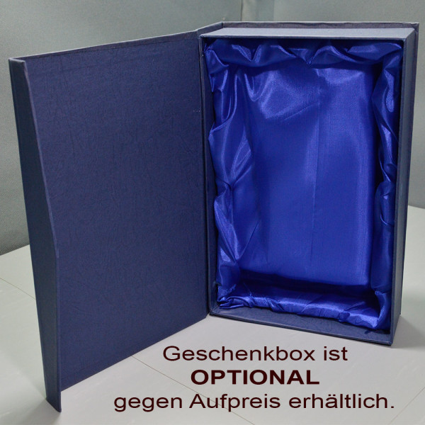 Wellenschliff Kristallglas Segel