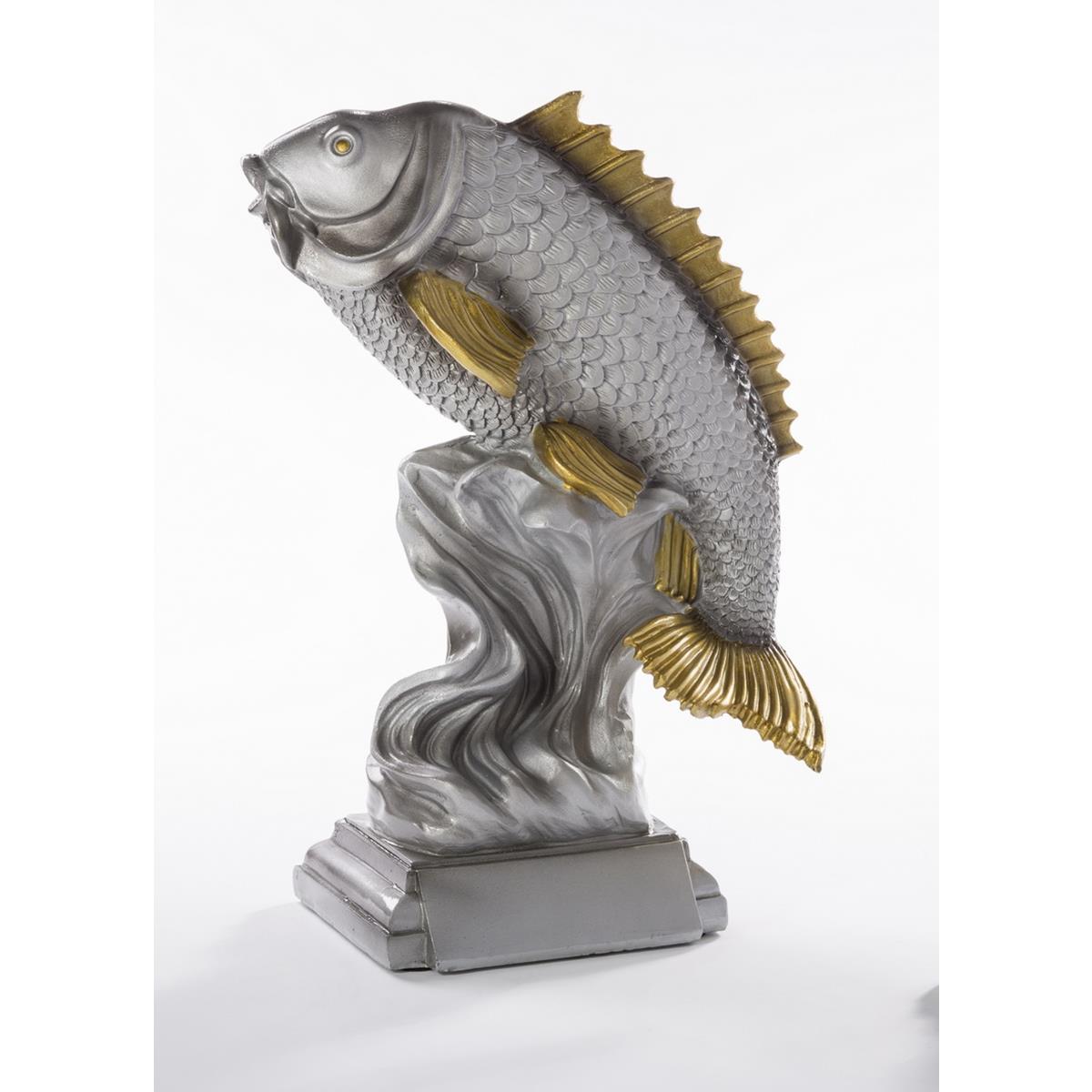Pokal Angeln Figur Fisch Karpfen Angler Pokale  inkl Gravur 