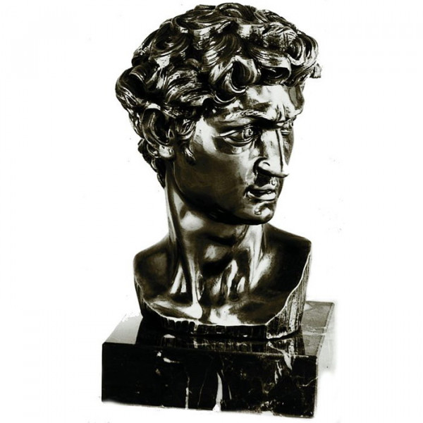 Renaissance Figur / Büste David von Michelangelo