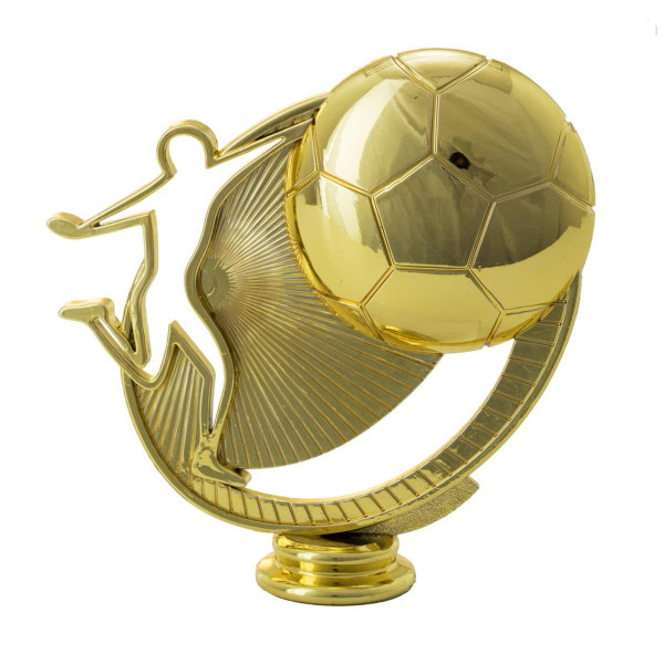 Fußballpokal Gold