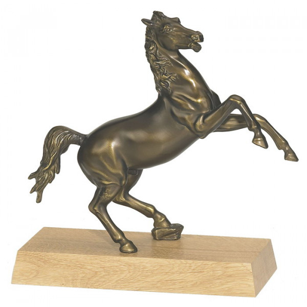 Elegante Figur Sachsenross Edle Siegertrophäe Reitsport