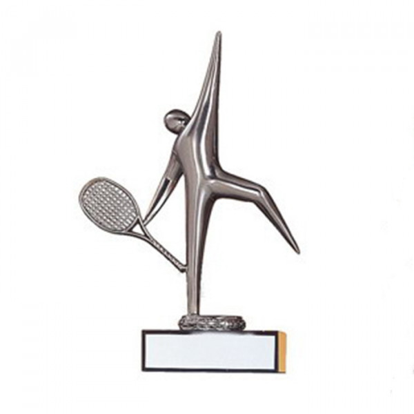 Edle Figur Tennis Verein Siegerpokal Trophy Auszeichnung