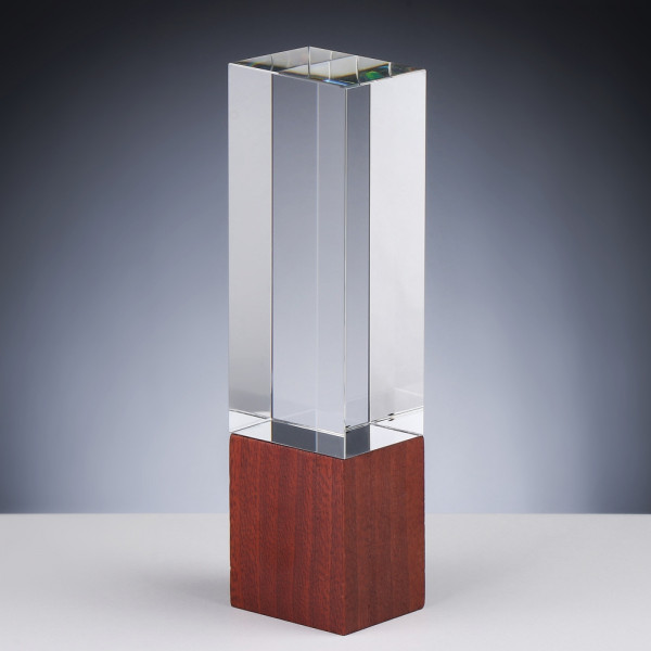 Kristall Glas Trophäe Nature Holger