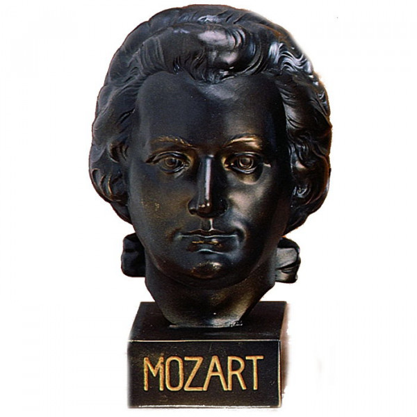 Büstenkopf "Mozart" - Komponist