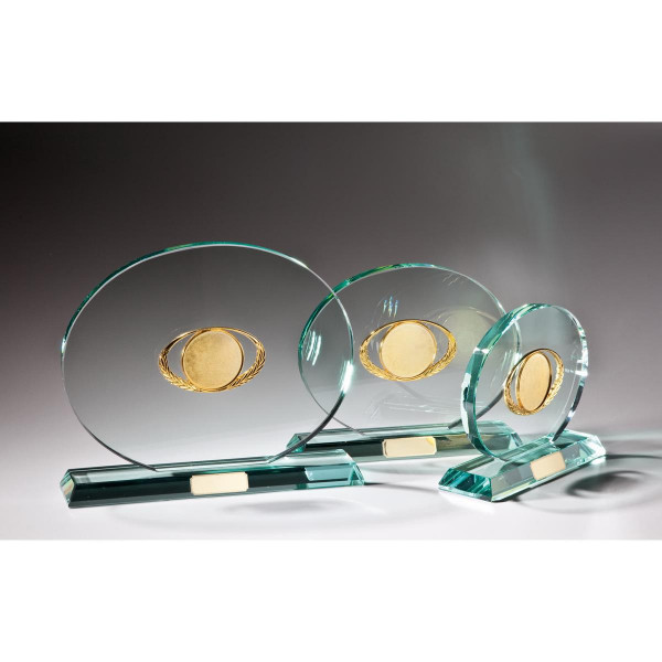 perfekter Schliff JADE Glas Fassung Beatrice