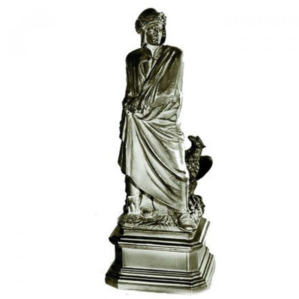Hochwertige Figur Alighieri Dante Antike Italien Phylosoph Dichter