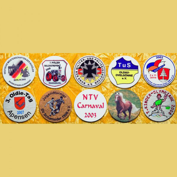 Ronde mit individuellem Farbdruck