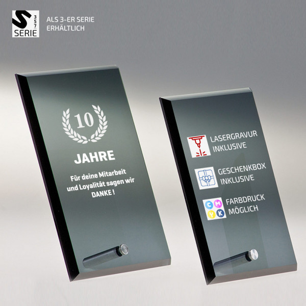 Glasaufsteller "BlackRod"