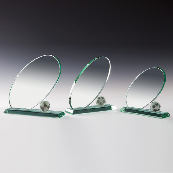 Noblessglas Trophäe Fußball