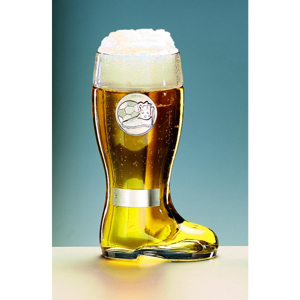 Bierstiefel aus Glas 1L Danielle