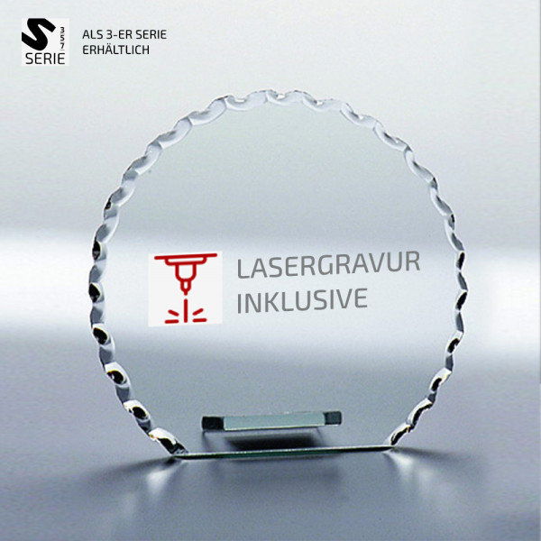 Glasaufsteller Rondo Clear