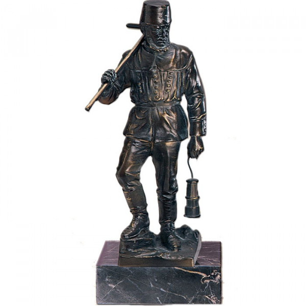 Figur Schlesischer Bergmann Bergbau Ehrung