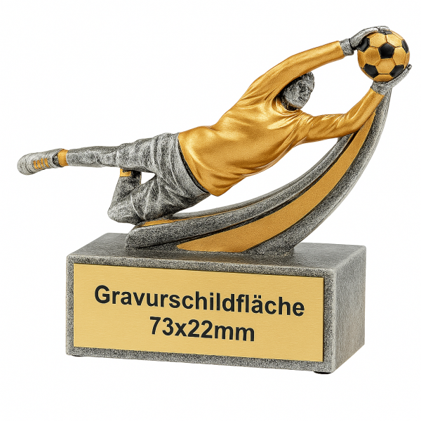 Figur Fußball Torwart - Torhüter in AKtion