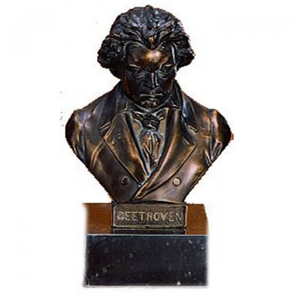 Hochwertige Figur des Komponisten Beethoven