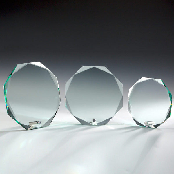 Jadeglas Trophäe "Oktaguno"