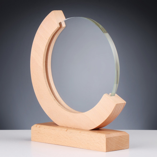 Kristall Glas Trophäe Nature Mona