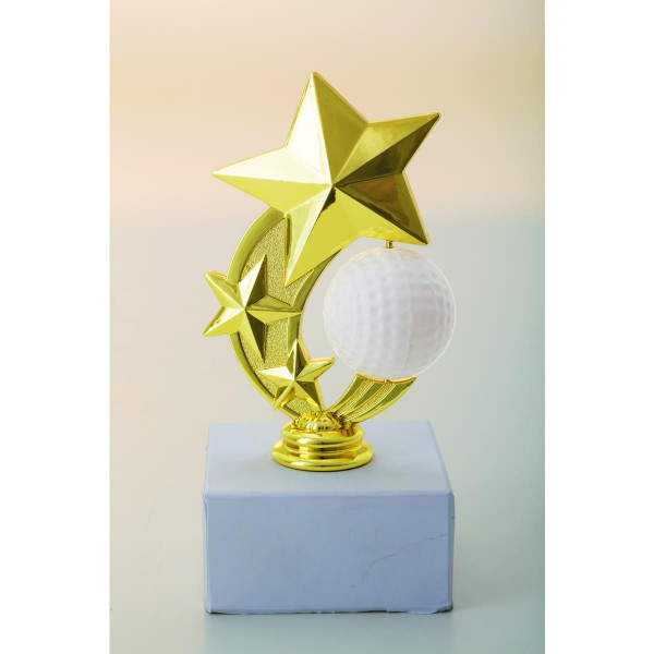 Figur rotierender Golfball