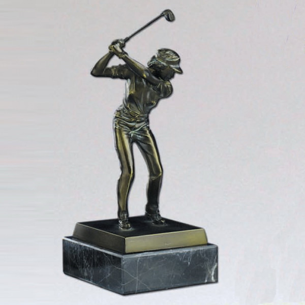 Sportfigur Golf Damen mit Hose