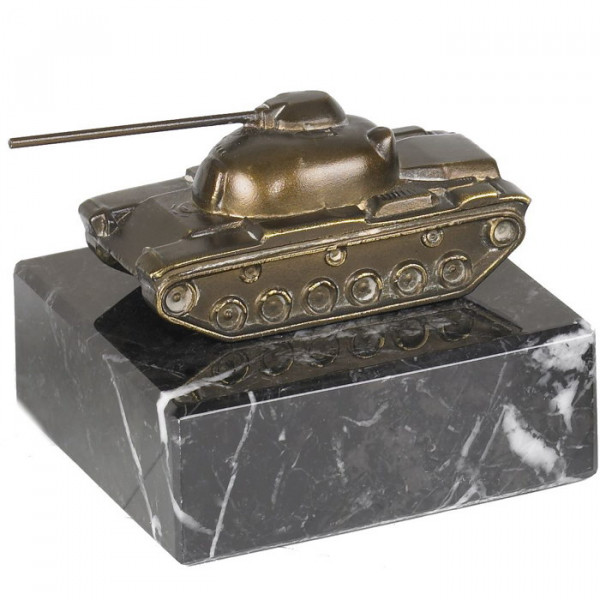 Figur Panzer Tank Metalldesign Trophäe Ehrenpreis