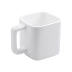 Tasse Quadratisch Classic Weiß