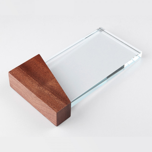 Kristall Glas Trophäe Nature Benjamin