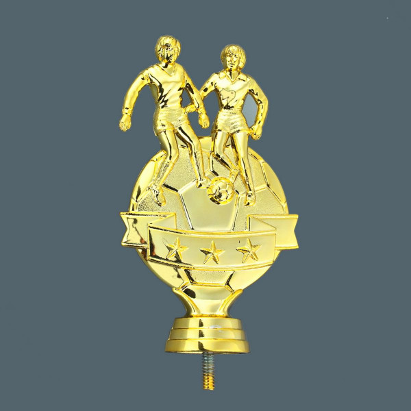 Frauenfußball Pokal Gold