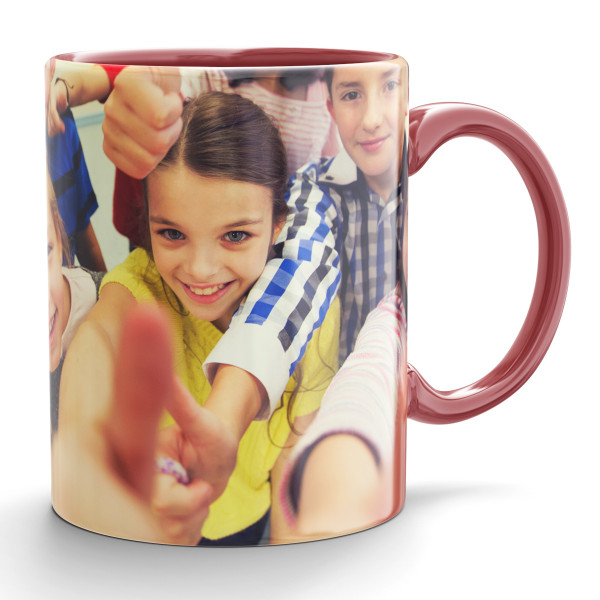 Panorama Tasse Rot