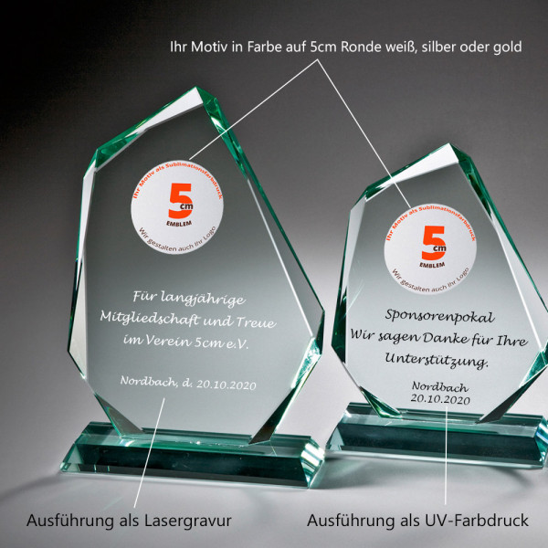 Ronde mit individuellem Farbdruck