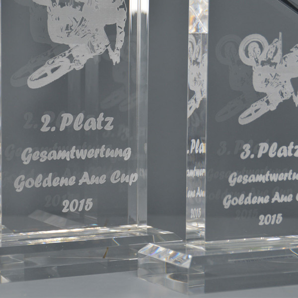 Acrylglas Trophäe Dolomiti