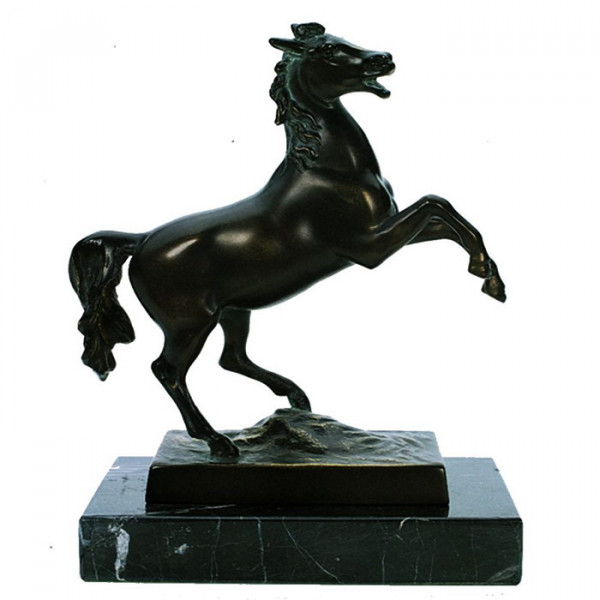 Elegante Figur Sachsenross Pferd Trophäe Siegerehrung Pokal