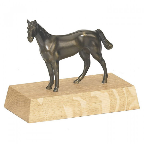Edle Figur Pferd Ross Reit Vereinsauszeichnung Trophy