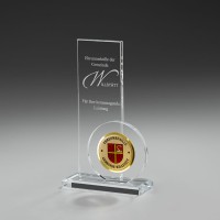 Kristallglas Trophäe D-Shape