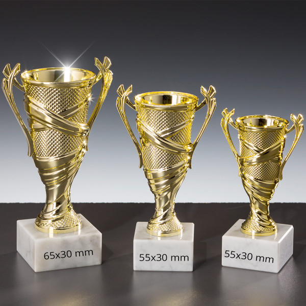 Ständer-Trophäe Sportpokal Cuppa Gold